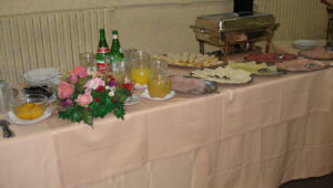 Buffet della prima colazione